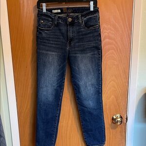 Kut from the Kloth Dark Wash Straight Leg Jeans